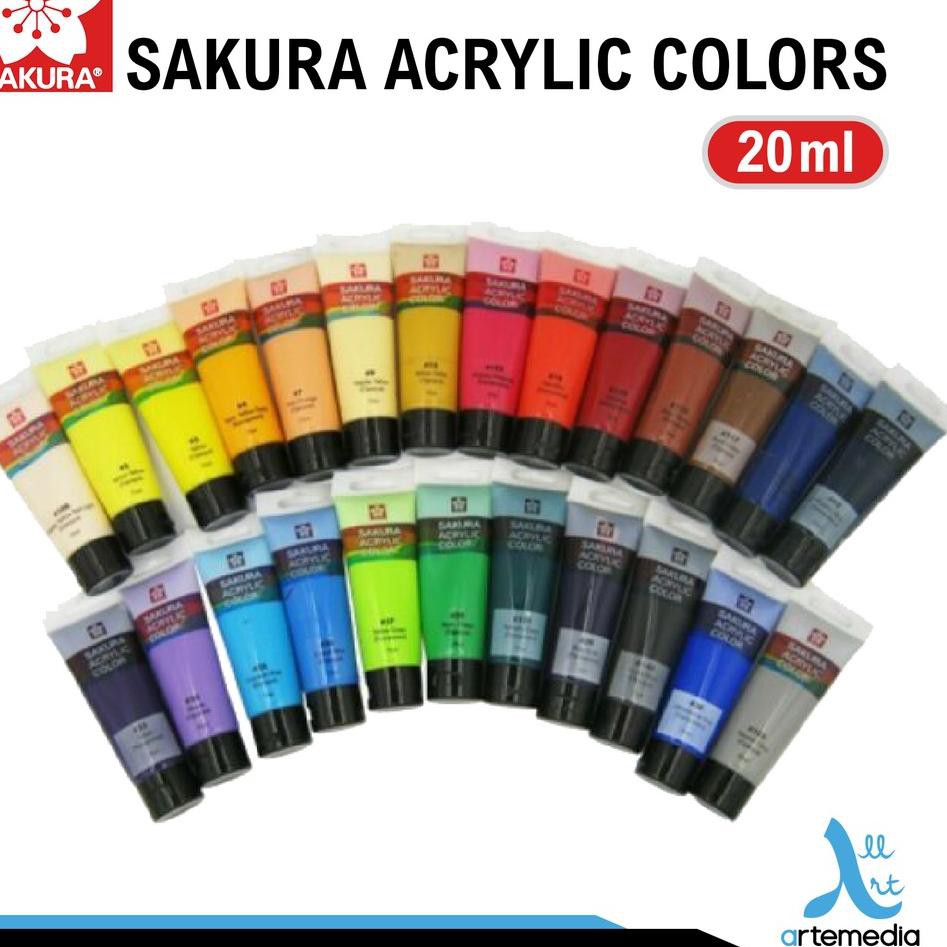 

U8ŁA Sakura Acrylic Color 20ml - 03/03 ♦Model Terkini