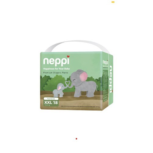 Neppi Baby Premium Diapers Pants XXL18 Popok Bayi Diaper Pant XXL 18