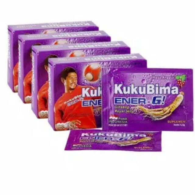 

Sidomuncul kukubima Ener-G anggur