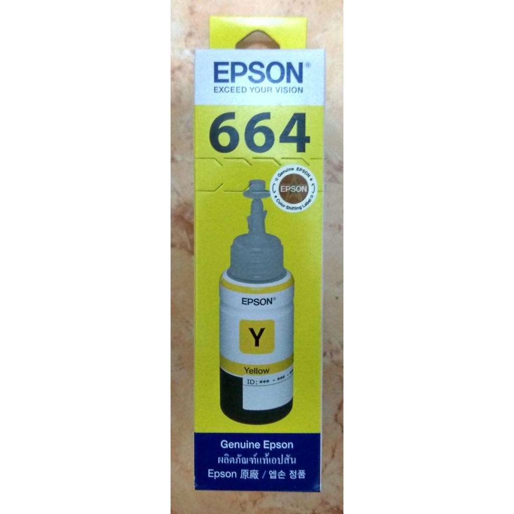 Tinta Epson 664 Yellow Original