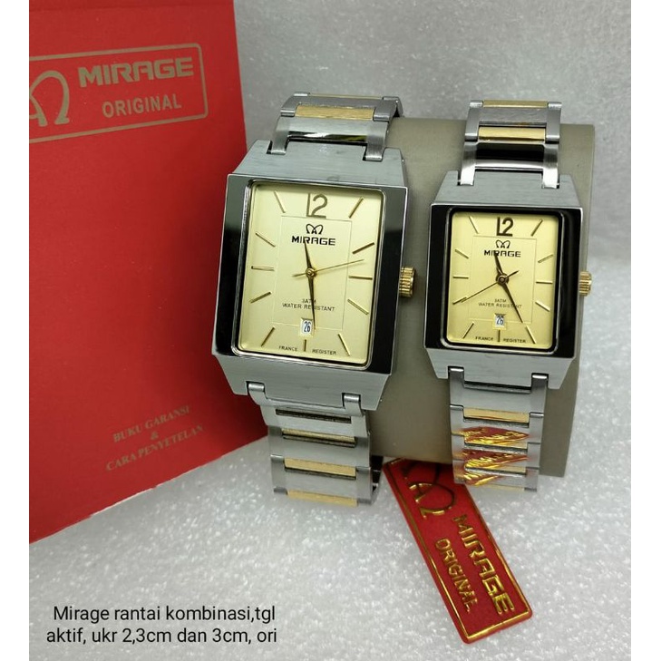 Jam Tangan Mirage Original Jam Tangan Wanita Mirage Jam Tangan Pria Mirage Jam Tangan Couple Mirage 