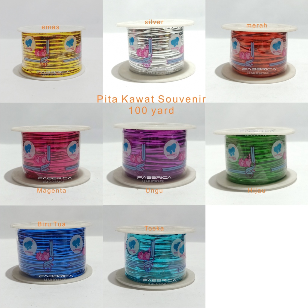 

RB Pita Kawat Souvenir Twist Tie 100 yard