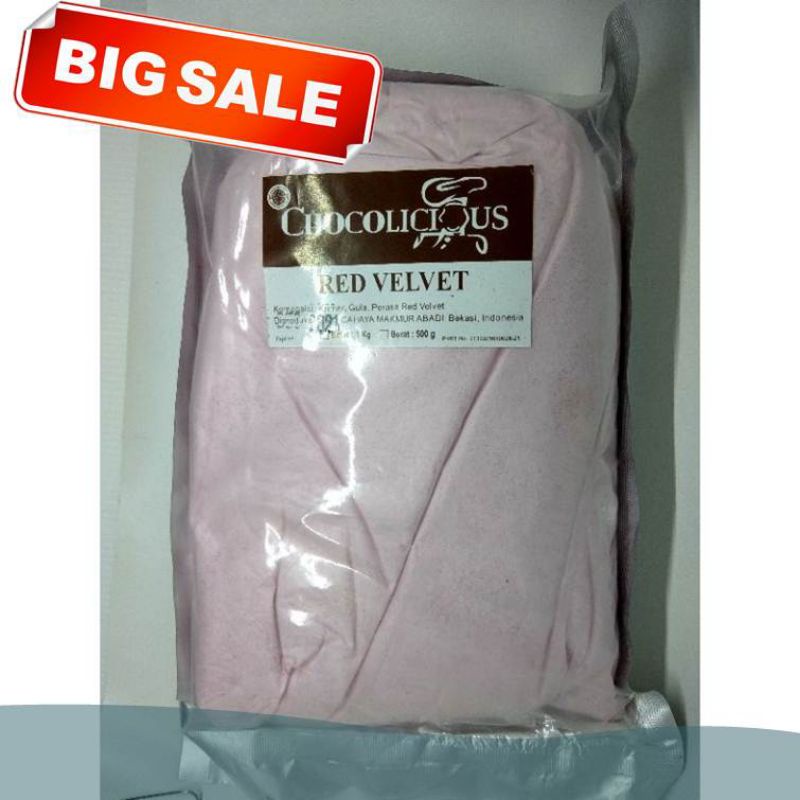 

BUBUK MINUMAN CHOCOLICIOUS RED VELVET