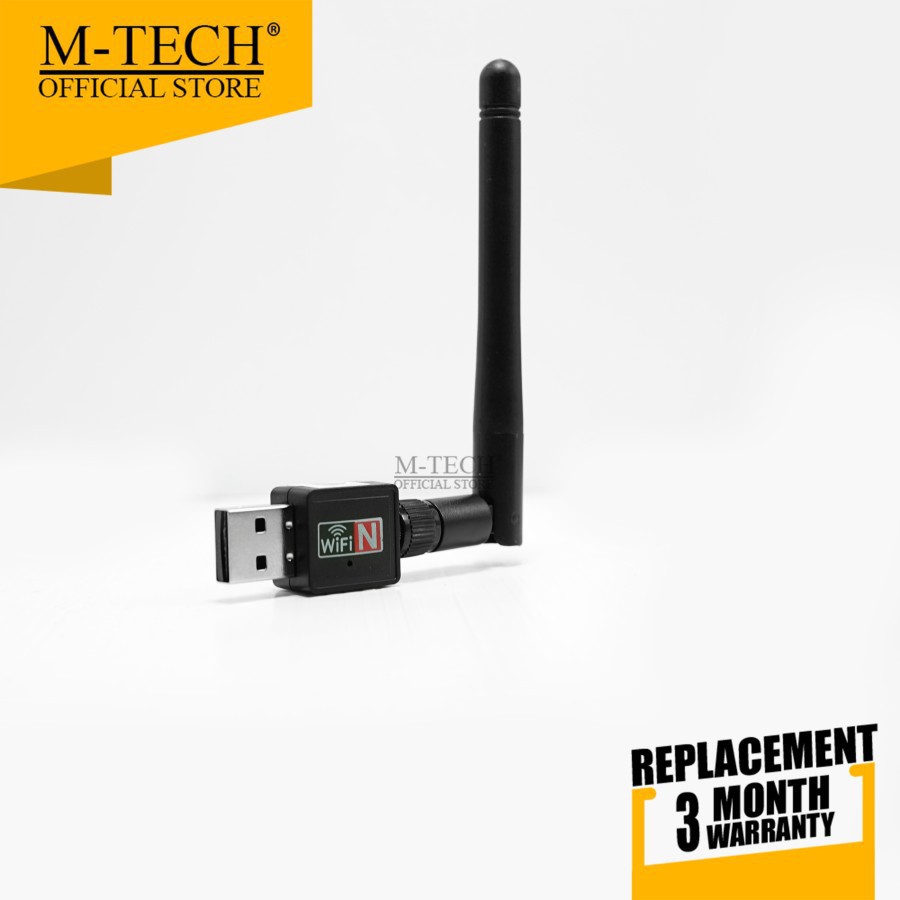 ITSTORE M-TECH ORIGINAL USB WiFi 802.11n/G/B Adaptor 150Mbps USB Wifi Dongle Wireless Antena