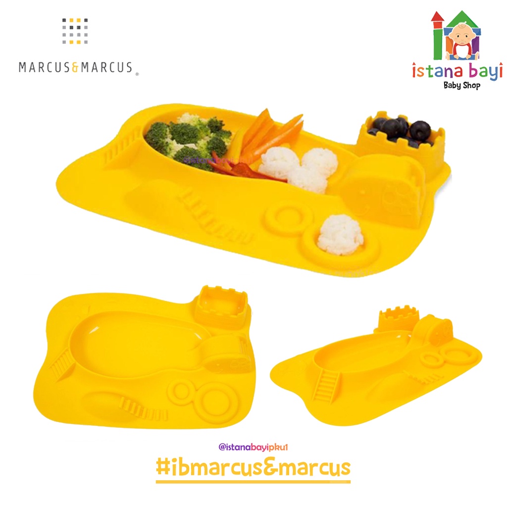 Marcus &amp; Marcus Amusemat Plate - Piring Makan Bayi