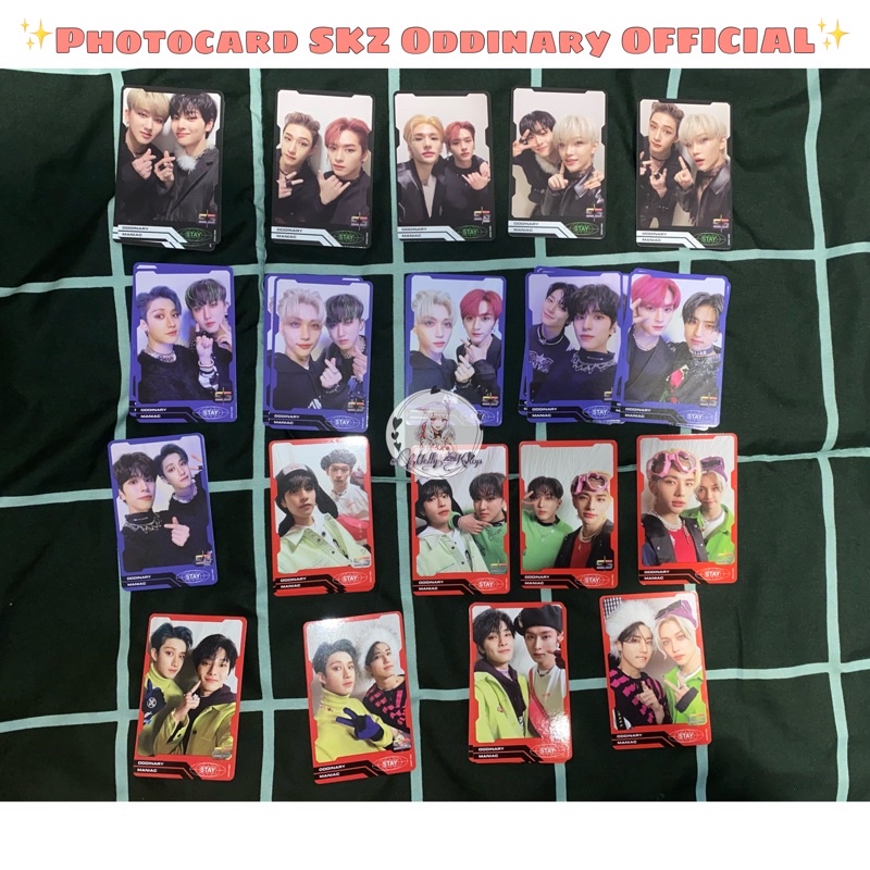 [READY STOCK LAGI OFFICIAL] PC PHOTOCARD SKZ STRAY KIDS STRAYKIDS ALBUM ODDINARY HYUNJIN FELIX SEUNG