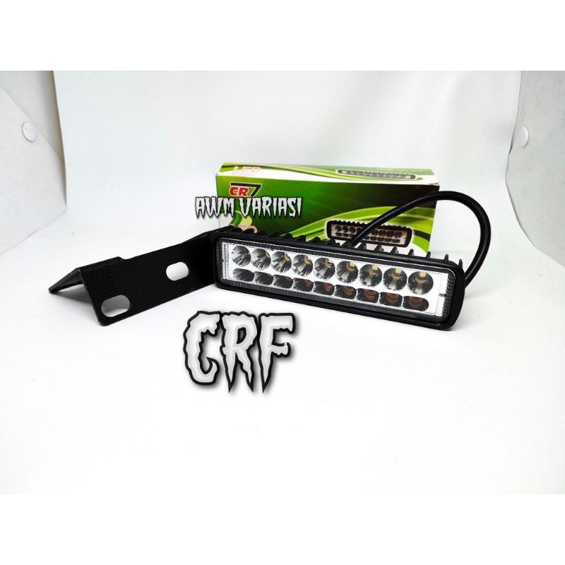 LAMPU TEMBAK LIGHTBAR 2TONE - LAMPU TEMBAK TRAIL- LAMPU TEMBAK PANJANG - LAMPU TRMBAK CRF / KLX