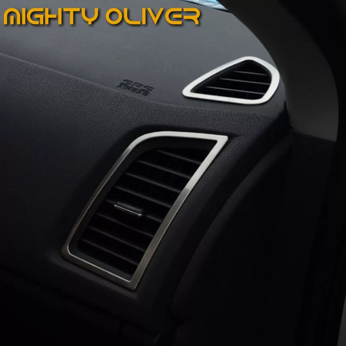 lis chrome grill ac mitsubishi outlander sport