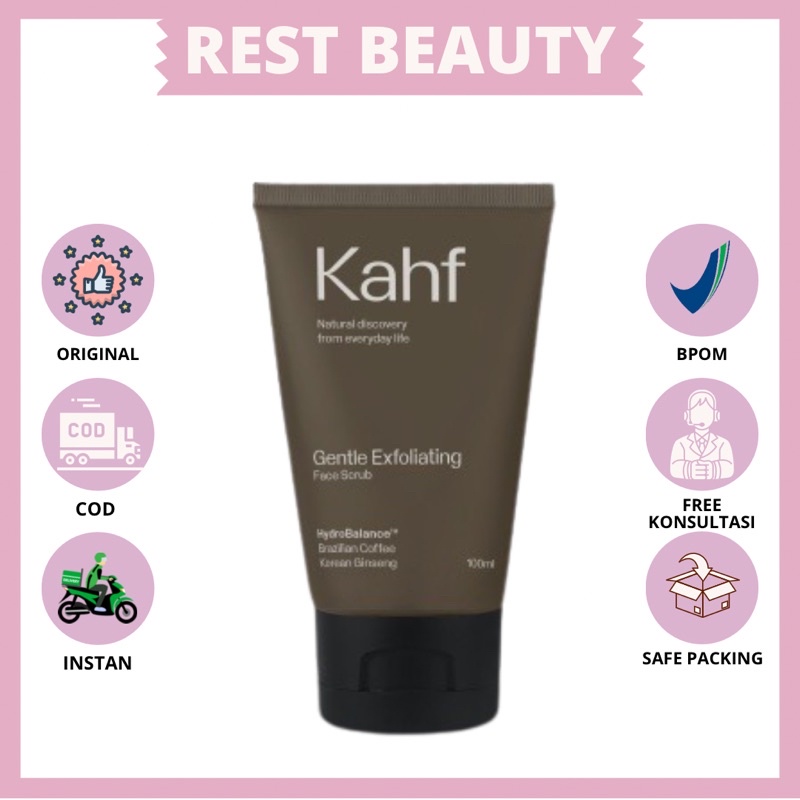 Jual KAHF Kahf Gentle Exfoliating Face Scrub 100ml Shopee Indonesia