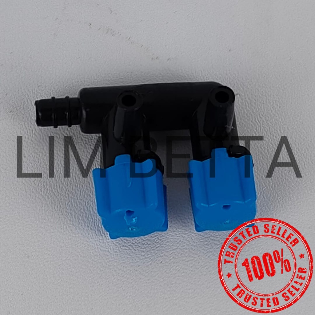 Kran Aerator Aquarium Ikan 2 Lubang / Hydroponik 2