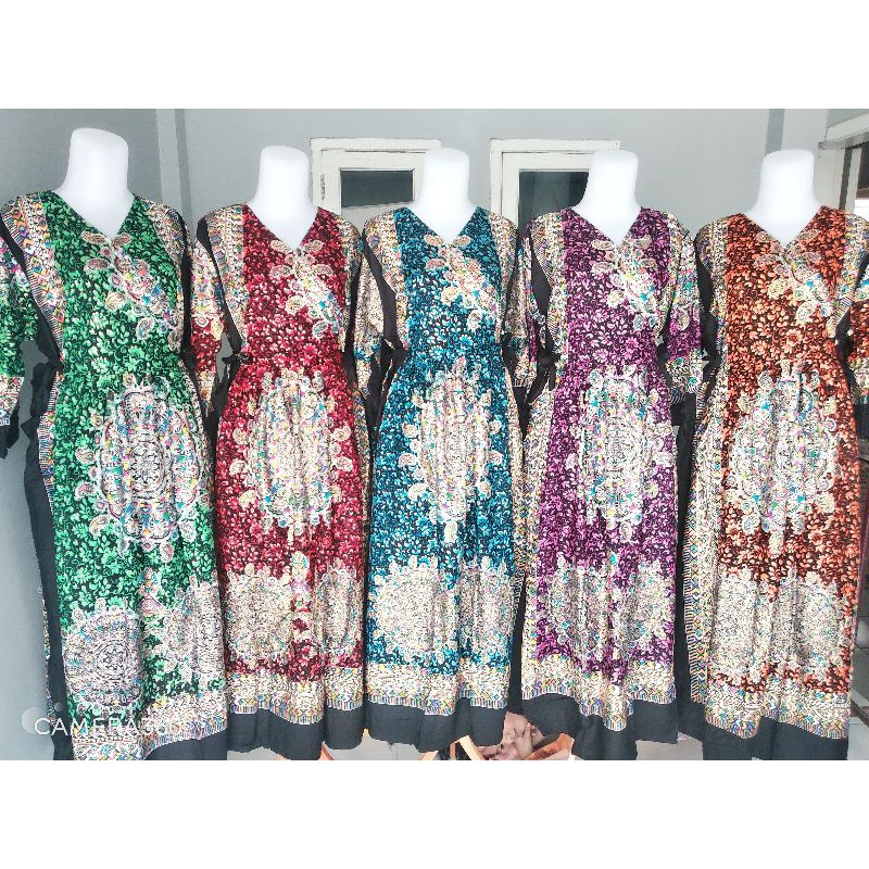 daster longdress gajah putih prada slempang
