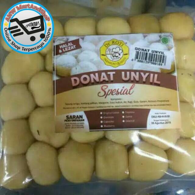 

Donat Unyil De' Roti (isi 50 biji)