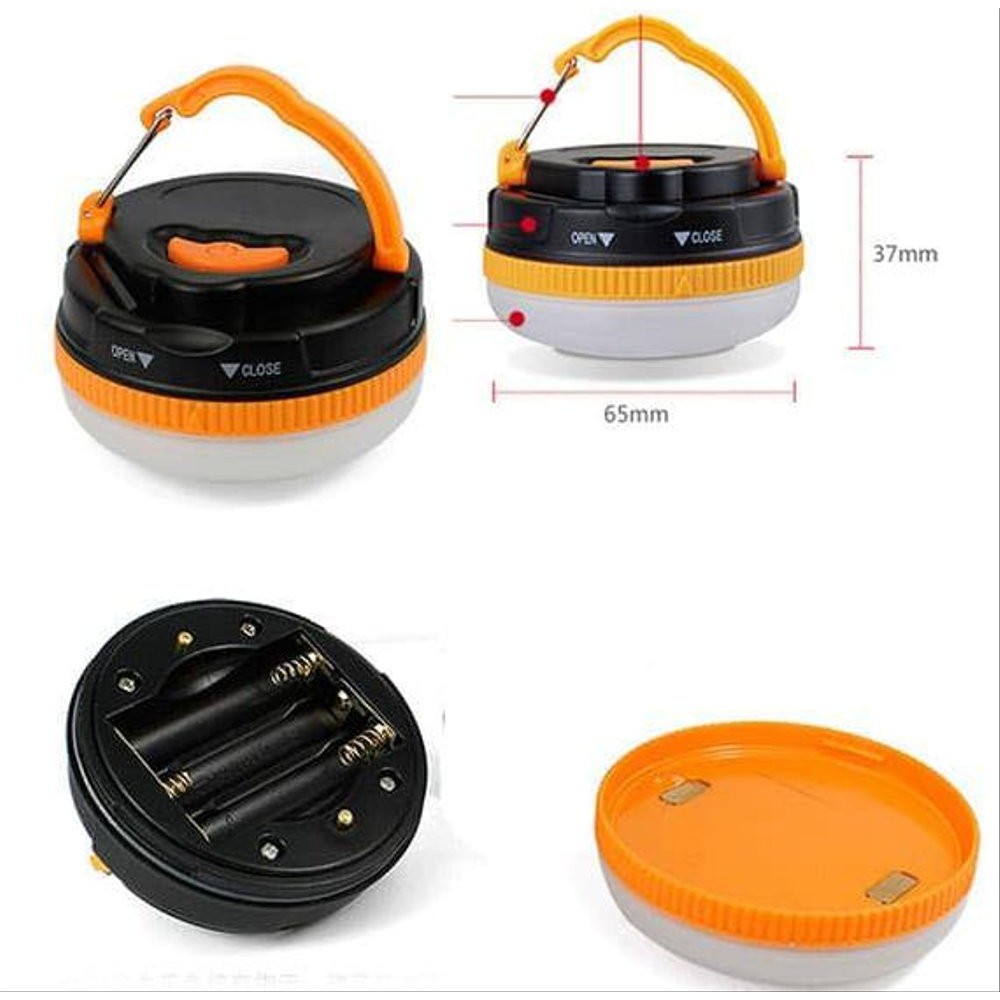 【COD】 Lampu Portable Emergensi Model Bapau` Lentera Darurat Tenda Bakpau Emergency Bakpao Bapao