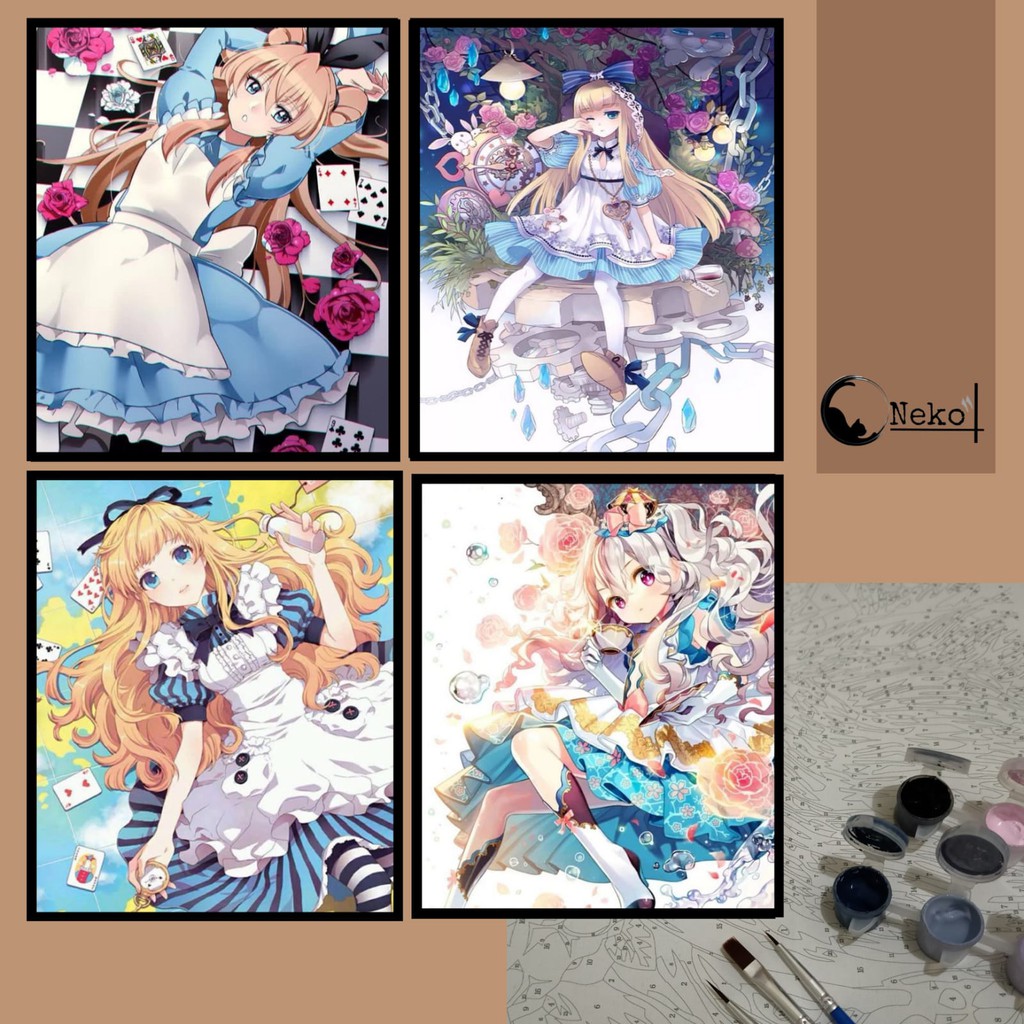 

⭐Oneko⭐ Paint By Number / melukis dengan nomor {40x50cm} Anime
