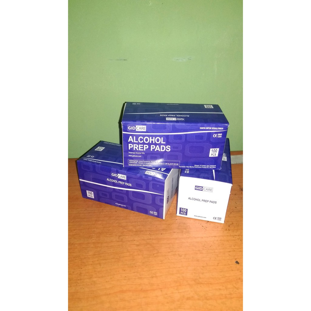 ALKOHOL SWAB MERK GIDCARE