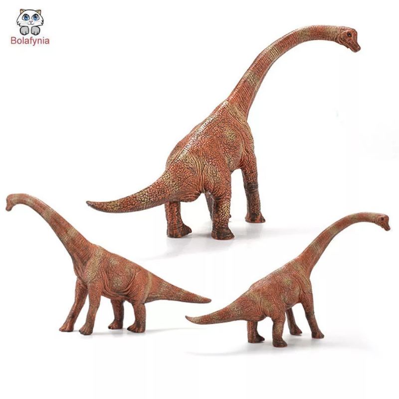 Jual Mainan Dinosaurus Brontosaurus Figure Brachiosaurus Jurassic Dino ...