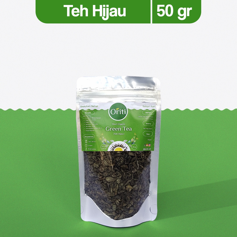 

GREEN TEA | Teh Hijau | 50 gr | Teh Asli | Teh Premium | Oriti
