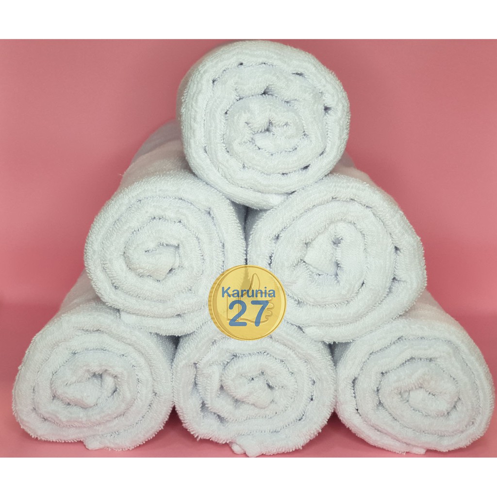 Handuk Putih Mutia 50 x 100 - Lusin