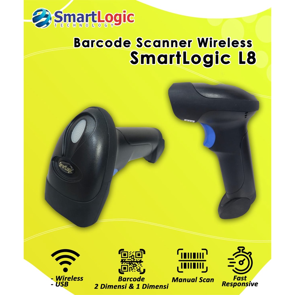 Smartlogic Barcode Scanner Wireless SL-L8 2D
