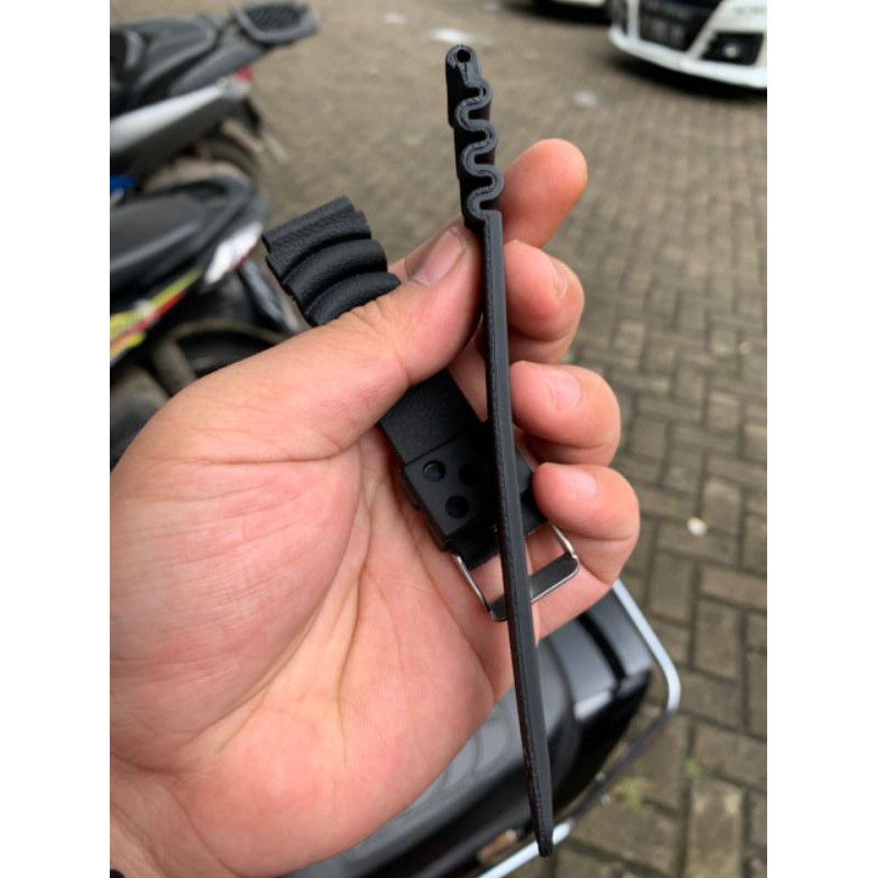 Original Strap Tali Jam Tangan Seiko Hitam Size 20mm dan 22mm Premium Kekinian