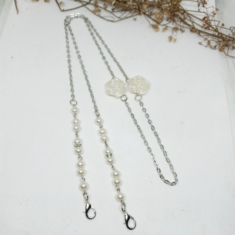 KONEKTOR MASKER / KONEKTOR MASKER MAWAR / KALUNG MASKER / STRAP MASK 2in1