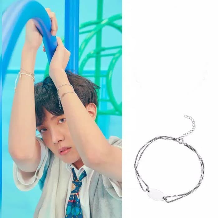 GG0296 - Gelang Tangan Pria Kpop Korea BTS EXO GOT7 NCT Stray Kids