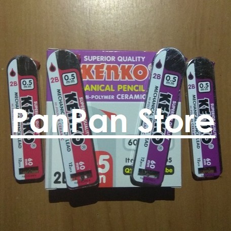 

Pencil Lead 2B Kenko (Isi Pensil Mekanik 2B Kenko) 1 LUSIN