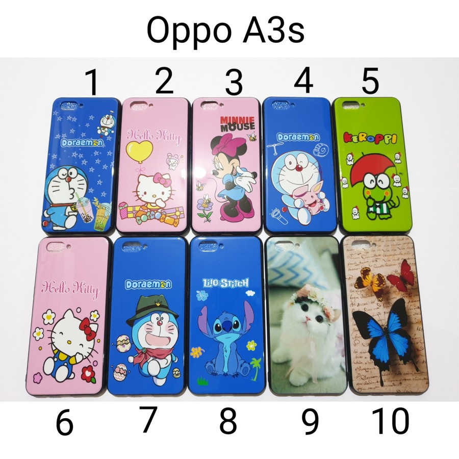Case Softcase Karakter For Oppo A3S / Softcase Oppo A3S Cewe