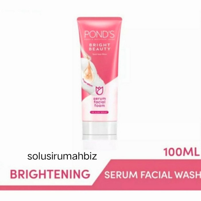 ponds pond's bright beauty 100g japan facial foam unilever serum glow