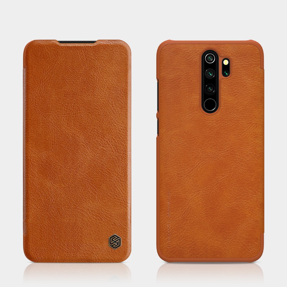 Flip Cover XIAOMI Redmi Note 8 Pro Nillkin Qin Leather Flip Case Original