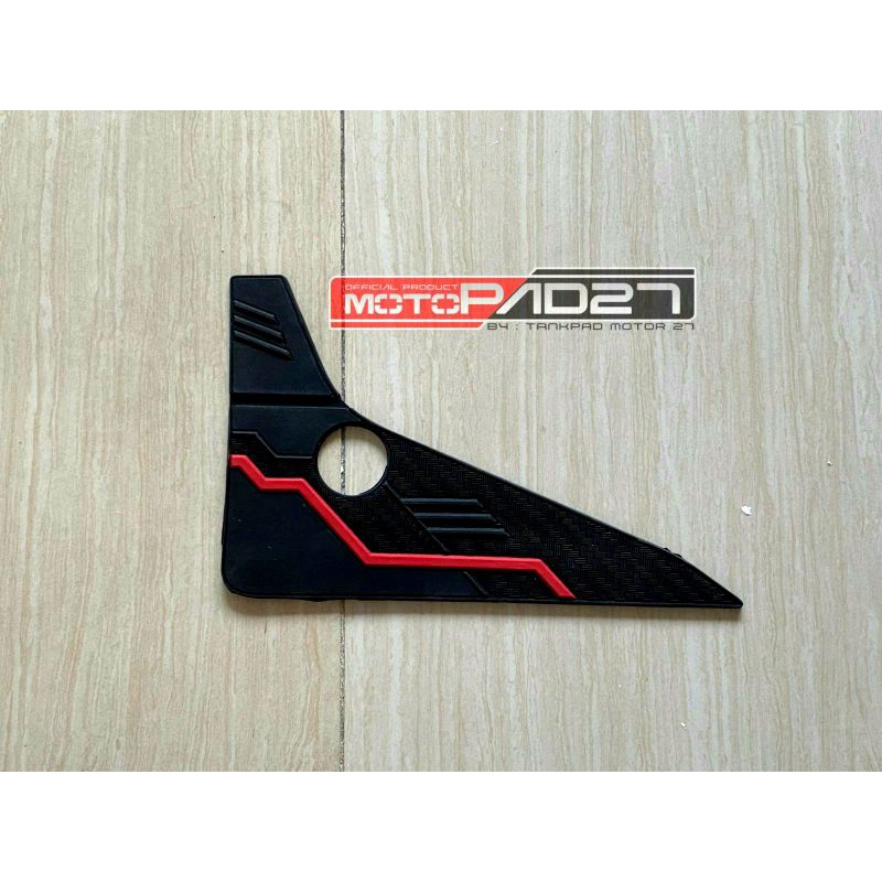 Motopad27 Stiker Vario 160 Rubber Karet  3D Upper Cover Knalpot Honda New VARIO 160 2022