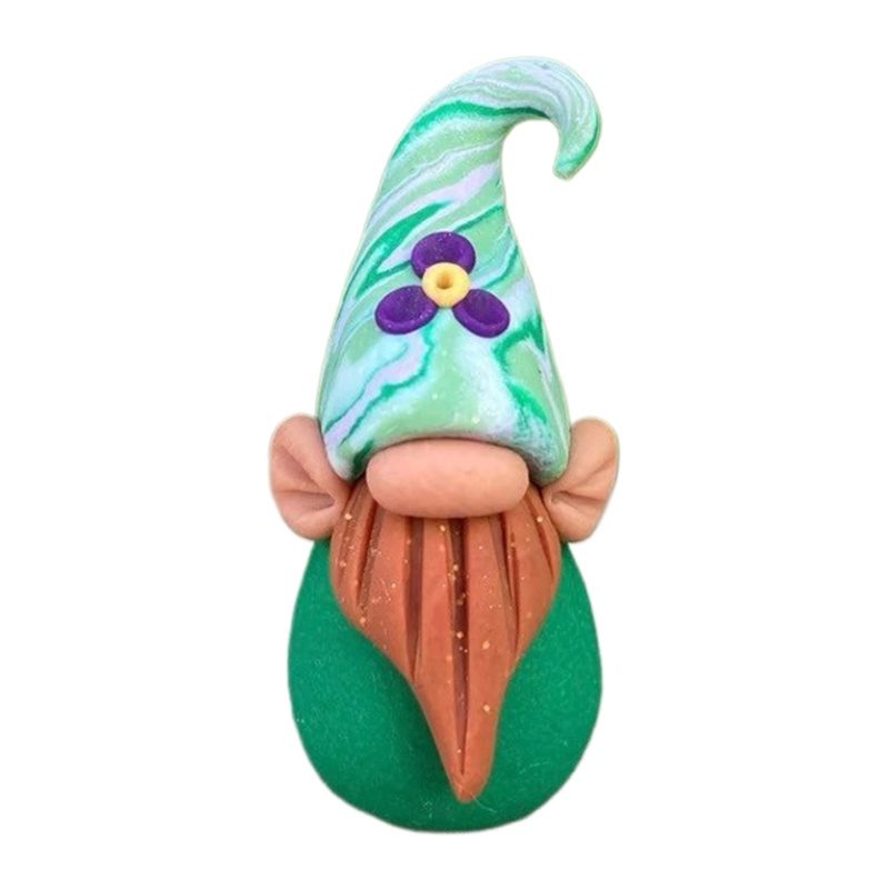 Ornamen Boneka Resin Handmade Warna-Warni Untuk Dekorasi Meja / Jendela