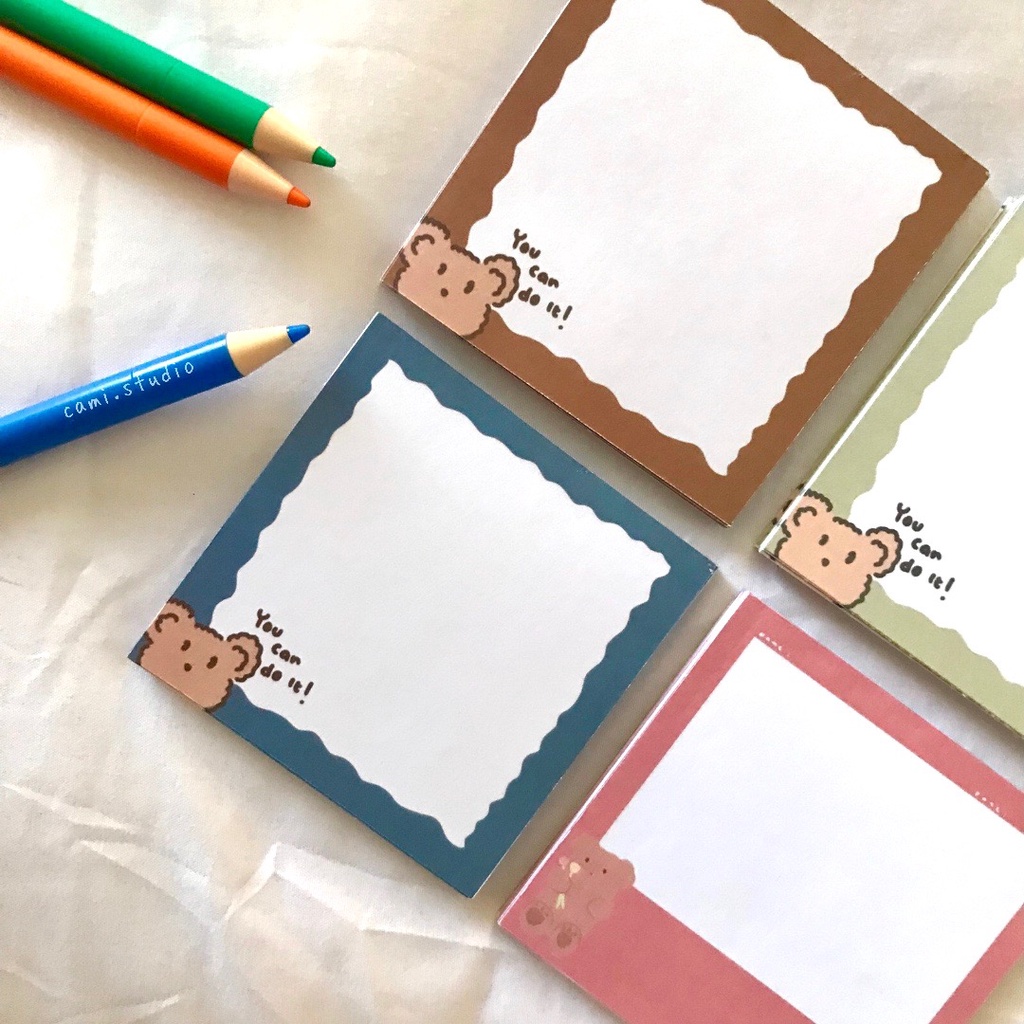 

Memo pad by Cami Art Studio (handcrafted)