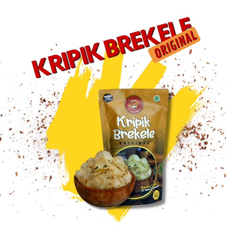 100 GR  KERIPIK SINGKONG  DAUN JERUK