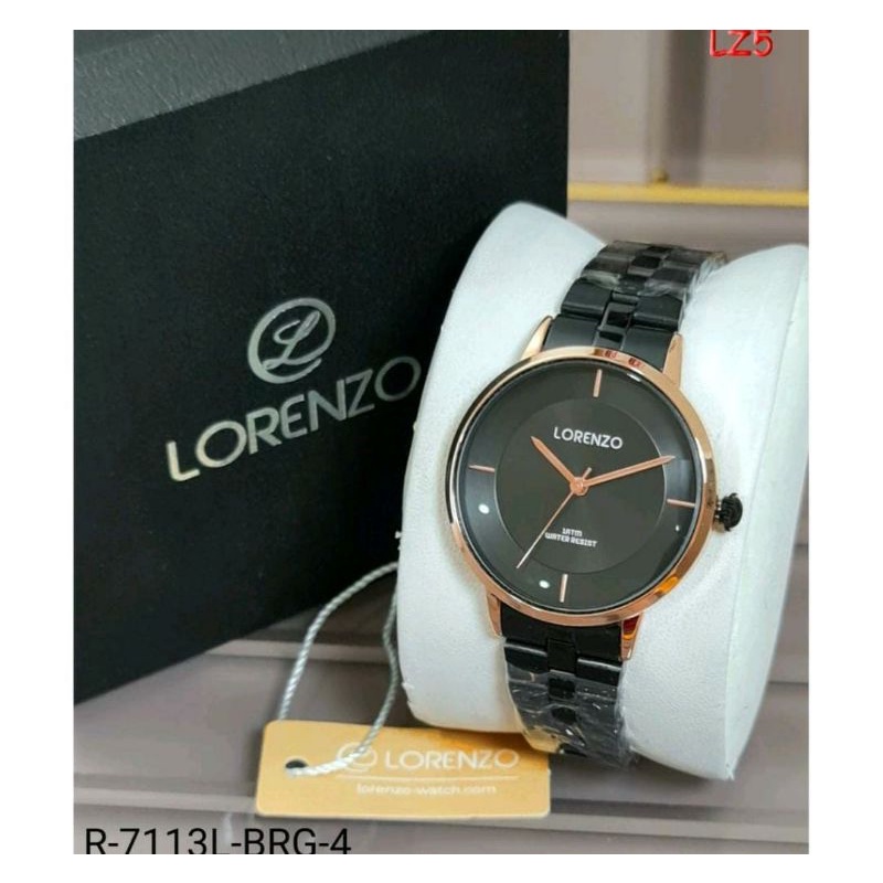 Jam Tangan Lorenzo Wanita Jam Tangan Kasual Original Wanita