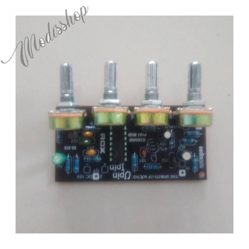 Unik KIT TONE CONTROL LM324  MONO MIDDLE Diskon