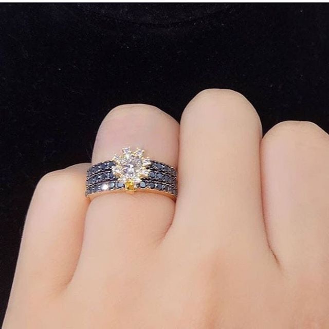 CINCIN BLACK MICRO DIAMOND