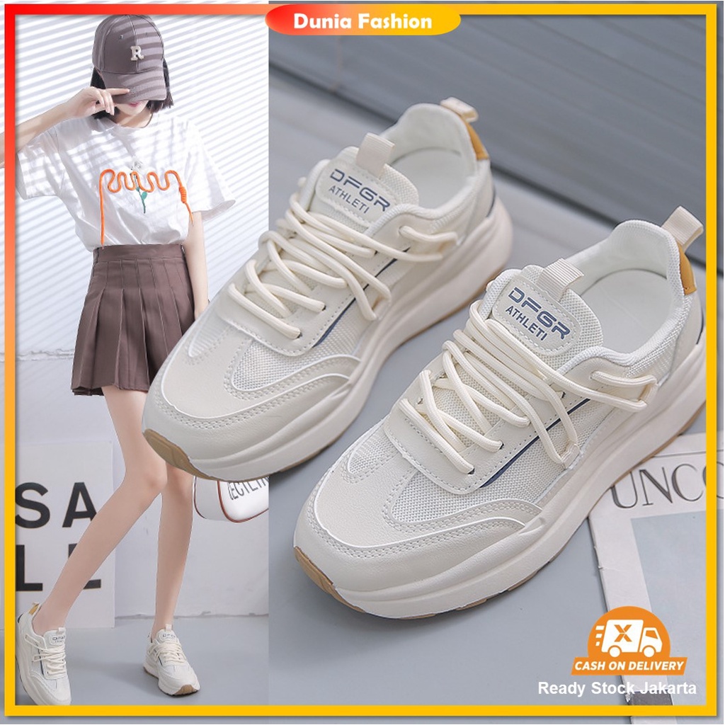 [DUNIA FASHION] Sepatu Wanita Sneakers Wanita Import Premium Quality DF 597