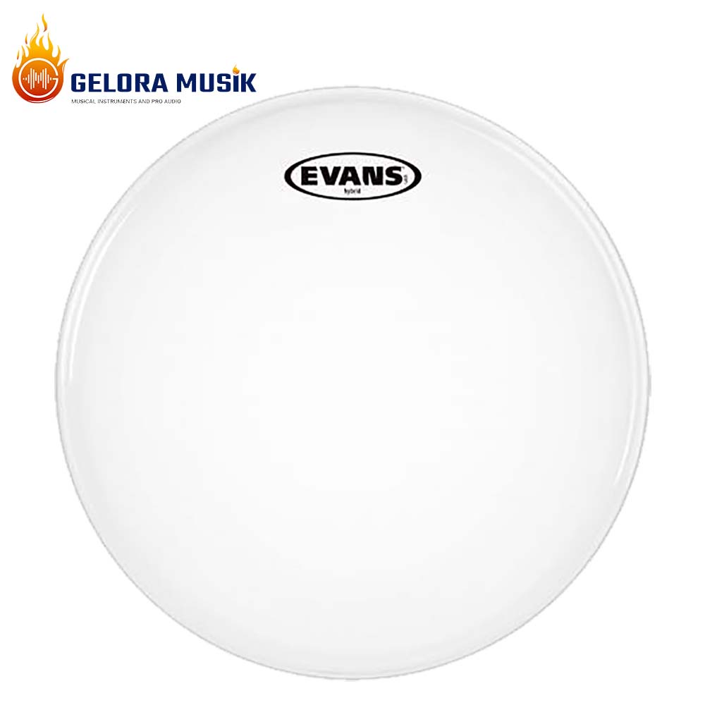 Head Snare Drum Hybrid Evans Batter-WHT