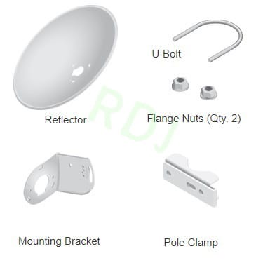 Baru Antena ORI Powerbeam M5 400 , Tanpa Powerbeam & POE
