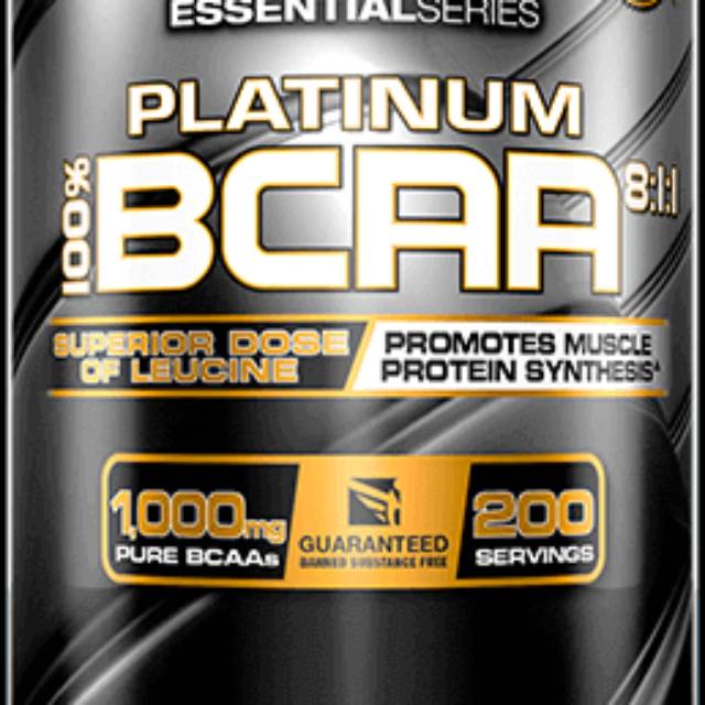 MUSCLETECH PLATINUM BCAA 200 TABS