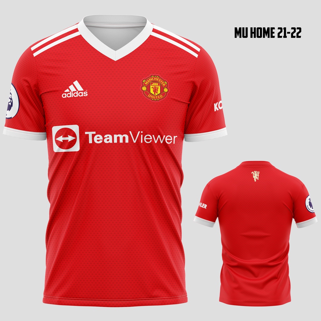 Jersey Bola FULLPRINT MU HOME 21-22 / Baju Bola / Jersey Sepak Bola / Jersey Bola Terbaru / New Seas