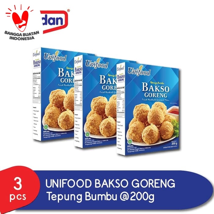 

b011tee Unifood Bakso Goreng (3 Box) Da01D100