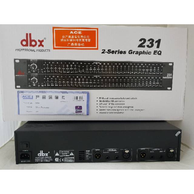 Murah Equalizer DBX231/DBX 231( 2 x 31 Channel )