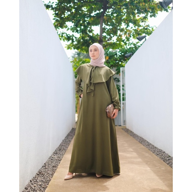 (MSB) GAMIS MEMEY MAXY LONG DRESS WANITA