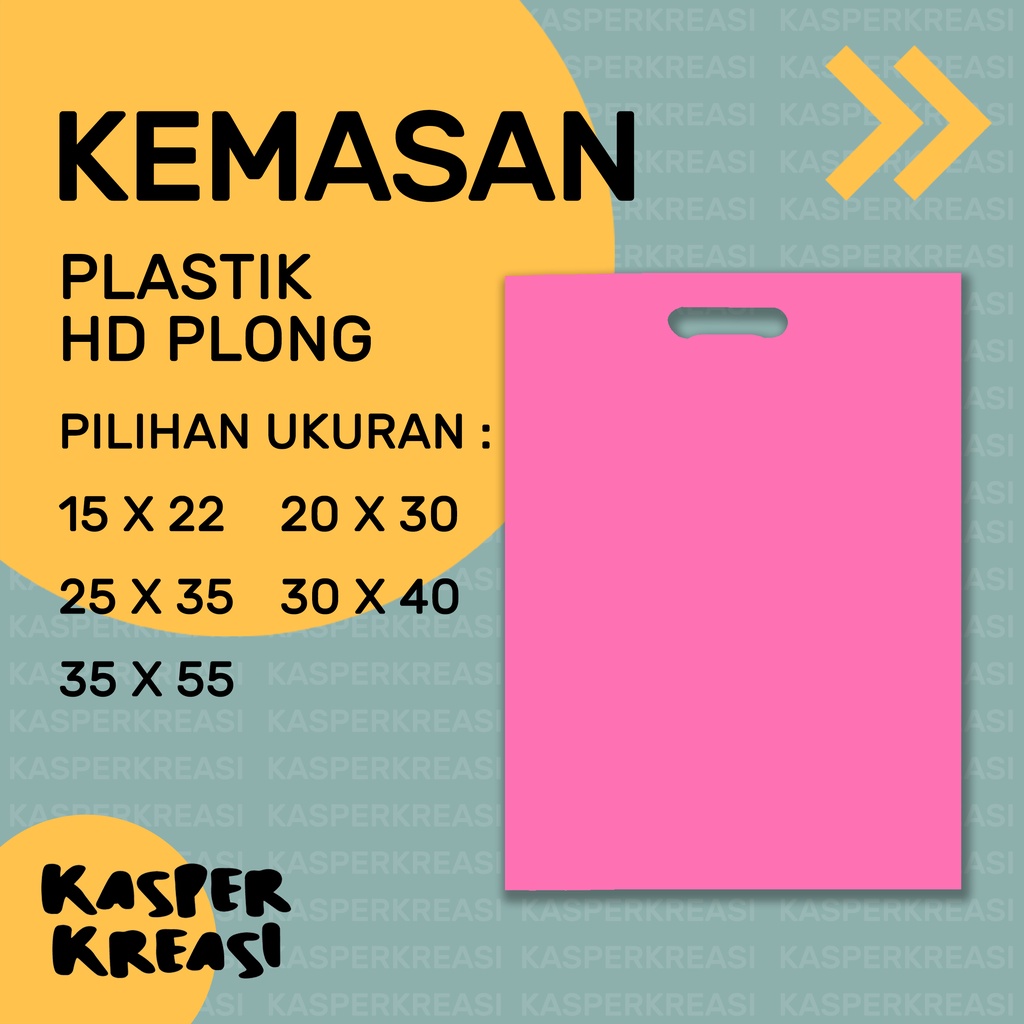 KEMASAN PLASTIK POLOS PINK / PLASTIK HD PLONG DOFF / UKURAN 15X22 20X30 25X35 30X40 35X55