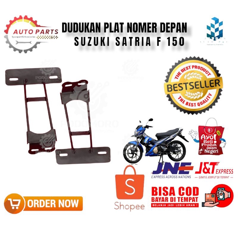 Pangkon plat nomor dudukan plat nomor depan motor SUZUKI SATRIA FU 150