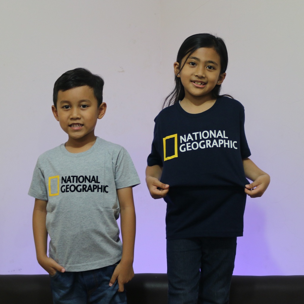 Kaos ANAK NATGEO STANDAR - Baju Fashion Anak Adventur Natgeo Kaos Adventure National Geographic Kere