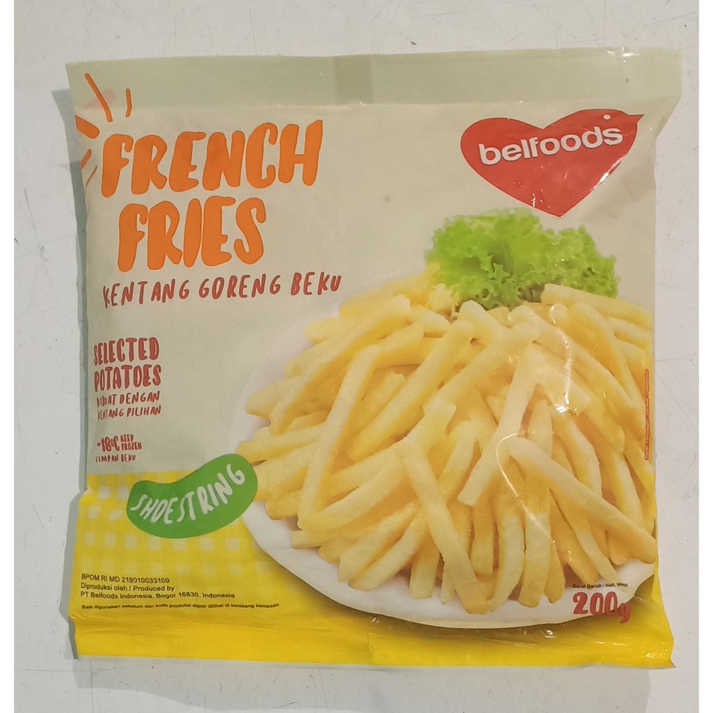 

French fries Belfoods / Shoestring Belfoods / Kentang Goreng Belfoods