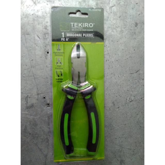 TEKIRO tang potong 6inch diagonal pliers ORIGINAL